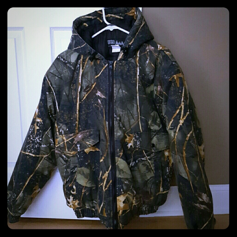 Men's Medium WFS Element Gear Camouflage Jacket